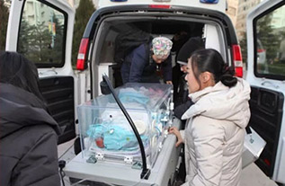 改则县妇婴监护型护送
